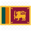 Srilanka Flag Lanka Sri Icône