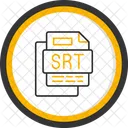 Srt File File Format File Icono