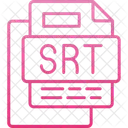 Srt File File Format File Icono