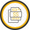 Ss File File Format File Icono