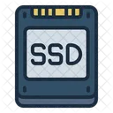 Ssd Solid State Drive Storage Icon