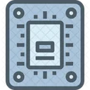 Ssd Processor Chip Icon