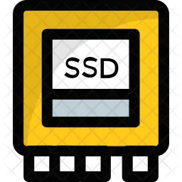 SSD Card  Icon