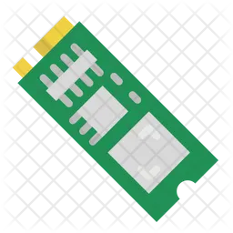 Ssd Card  Icon