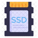 SSD Karte SSD Speicher SSD Speicher Symbol