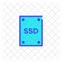 SSD ストレージ、SSD、ストレージ アイコン