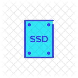 Ssd storage  Icon