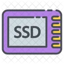 Ssd Storage Ssd Storage Device Symbol