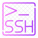 Ssh Referencement Et Web Code Icône