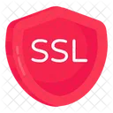 Secure Socket Layer Ssl Security Shield Symbol