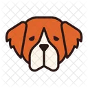 St Bernard Dog Puppy Icon