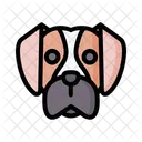 St Bernard Dog Animal Icon