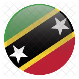 St. Kitts Flag Symbol