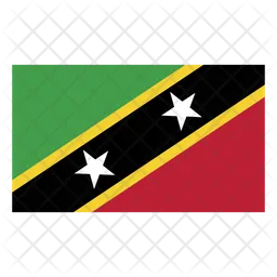 St. Kitts Flag Symbol