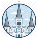 St Louis Cathedral  Icon