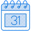 St October Date Calendar Icon