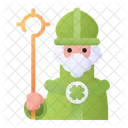 St Patrick Priest Christianity Icon