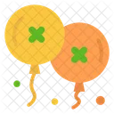 St Patrick Balloons  Icon