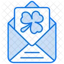St patrick card  Icon