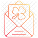 St patrick card  Icon
