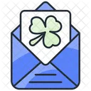 St patrick card  Icon