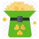 St Patrick Coin Hat  Icon