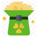 St Patrick Coin Hat  Icon