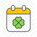 St Patrick Day Calendar Patrick Icon