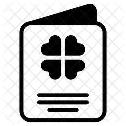 聖パトリックデーのグリーティングカード  アイコン