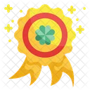 St Patrick Day Medal  Icon