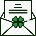 Einladungskarte zum St. Patrick's Day  Symbol