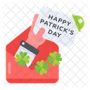 St Patricks Greeting  Icon