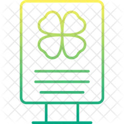 St Patricks Poster  Icon