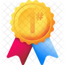 1 位リボン、リボン、ギフト アイコン