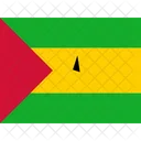 St Sao Tome And Principe Flags Iso Icon