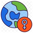 Globaler Frauentag  Symbol