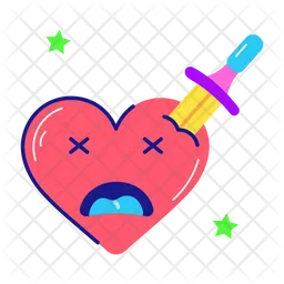 Stab Heart  Icon