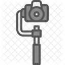 Stabilisator Kamera Videografie Symbol