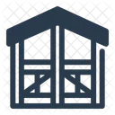 Stables Horses Ranch Icon
