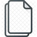 Stack Blank Paper Icon