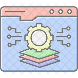 Stack developer  Icon