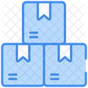 Stack Of Boxes Icon