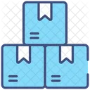 Stack Of Boxes Icon