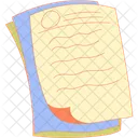 Stack of exam papers  Icon
