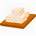 Tofu Soybean Cubes Icon