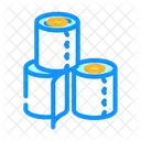 Stack Toilet Paper Icon