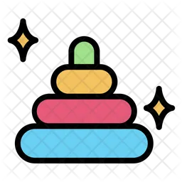 Stack Toy  Icon