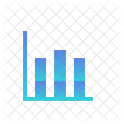 Stacked Bar Chart  Icon