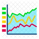 Stacked Graph Icon