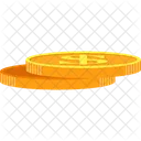 Stacked Of Coins Money Coin Icon